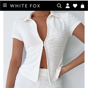 So Tempted Terry White Top